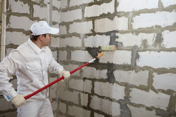 Primer before wall plastering