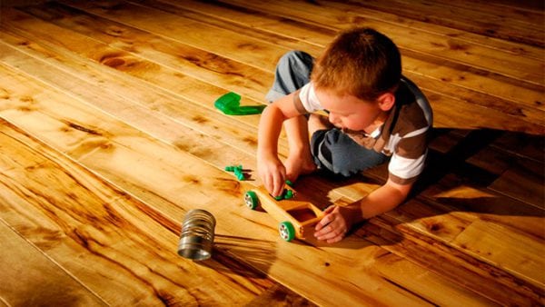 Oiled parquet