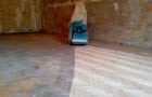 Parquet varnish removal