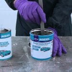 How to dilute metallic paint