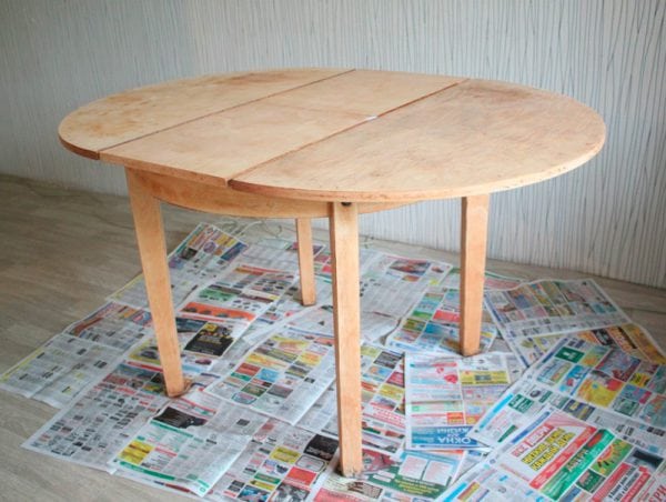 Baked table