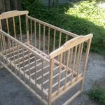 Wooden playpen