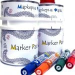 Marker paint for walls and ceilings