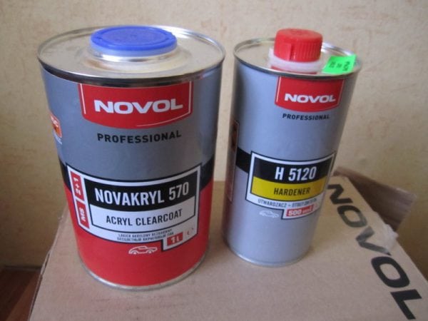 Acrylic varnish novakryl 570