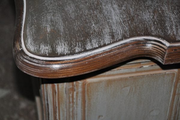 Aging wooden furniture