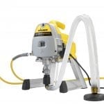 Airless spray gun for work