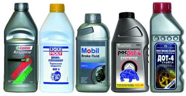 Paint remover brake fluid