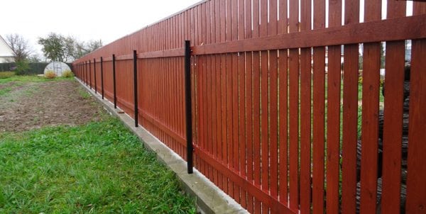 Wooden fence protection