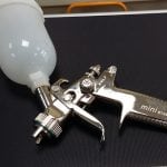 Low pressure spray gun