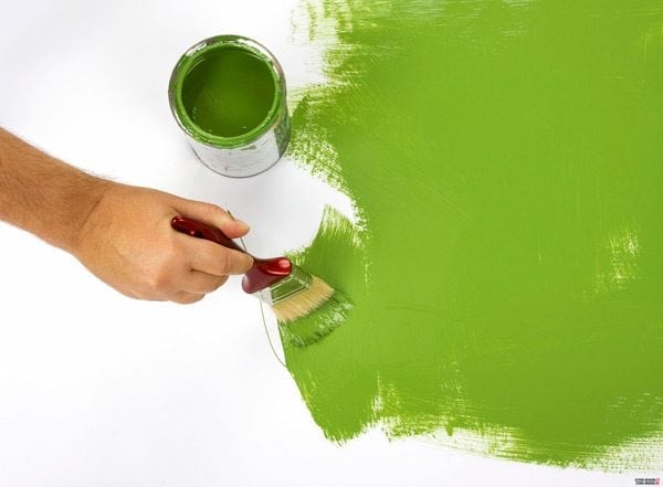 Latex paint for walls and ceilings