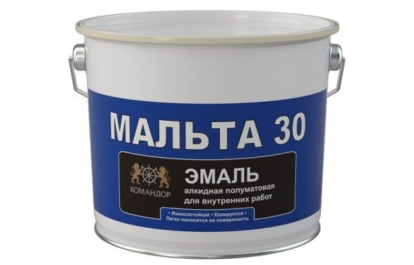 Alkyd enamel for interior use