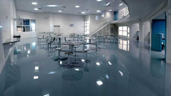 Epoxy floor paint