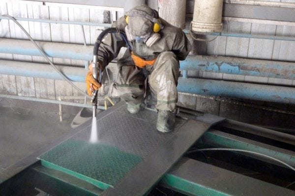 Sandblasting Method