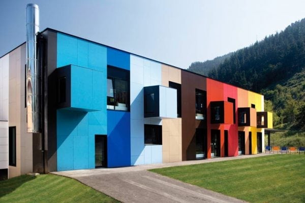 Color scheme for facades