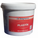 Moisture resistant plastic paint