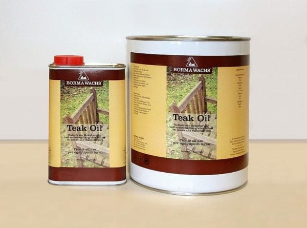 Teak oil for wood protection