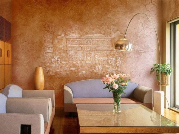 Venetian stucco room