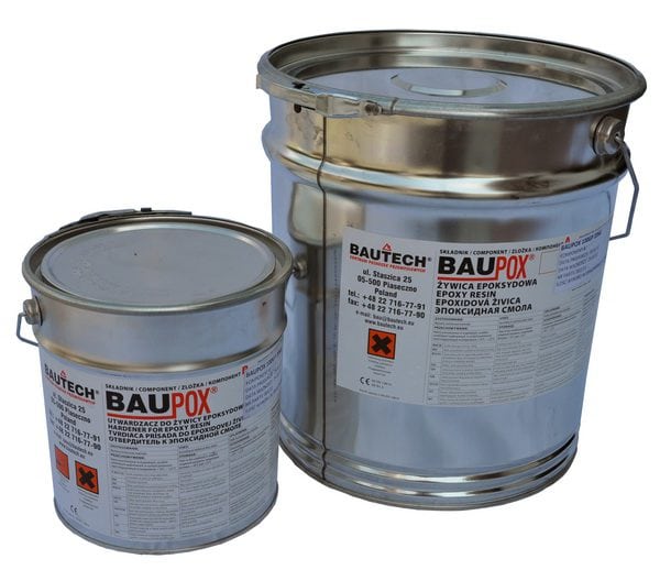 Two-component epoxy mortar for concrete coatings