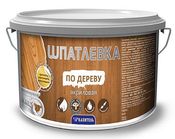 Acrylic putty สำหรับ chipboard