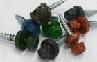 Colored head screws