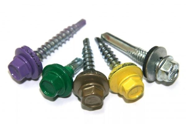 Self-tapping screws for construction work