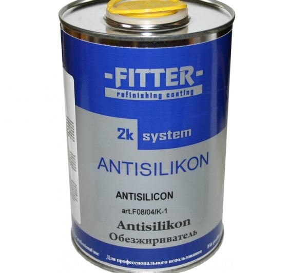 Antisilicon for degreasing the surface