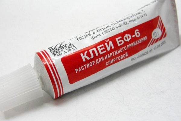 BF-6 glue for external use