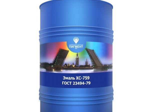 Chemical resistant HS-759 enamel