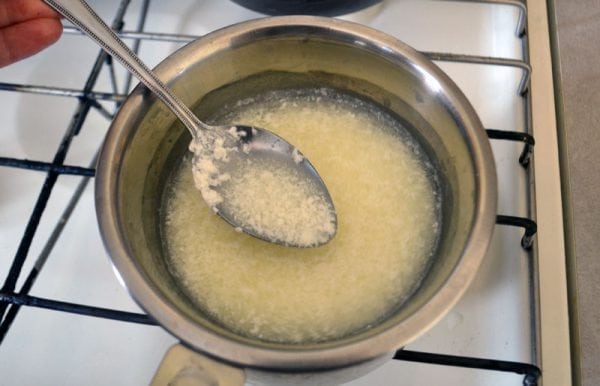 Making casein glue at home