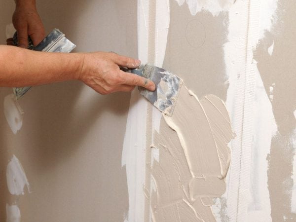 Putty Sheetrock เหมาะสำหรับการปิดผนึกรอยต่อของแผ่น drywall