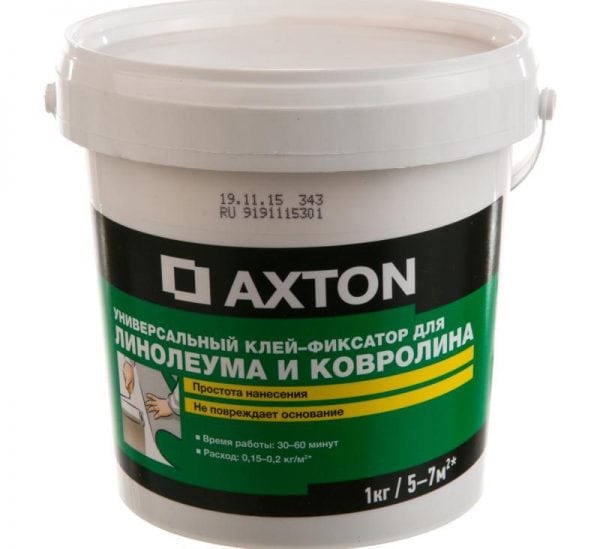  Universal adhesive for linoleum and carpet