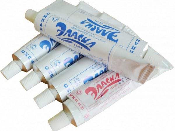 Silicone adhesive Elasil