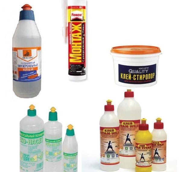 Types of adhesive for ceiling skirting