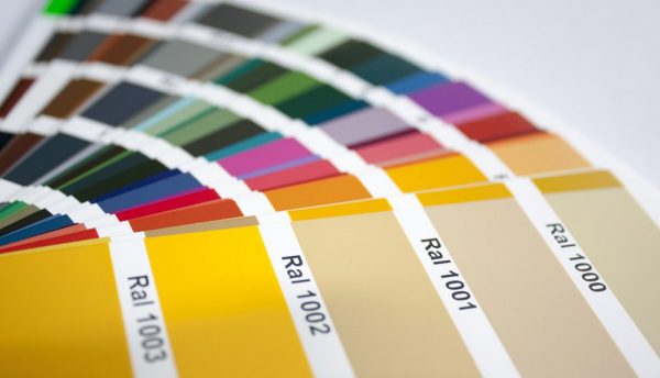 RAL color standard used in the paint industry