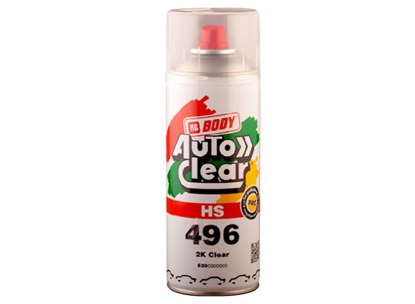 Varnish spray HS digunakan dalam dua lapisan