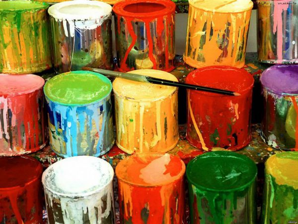 Density of various types of paint