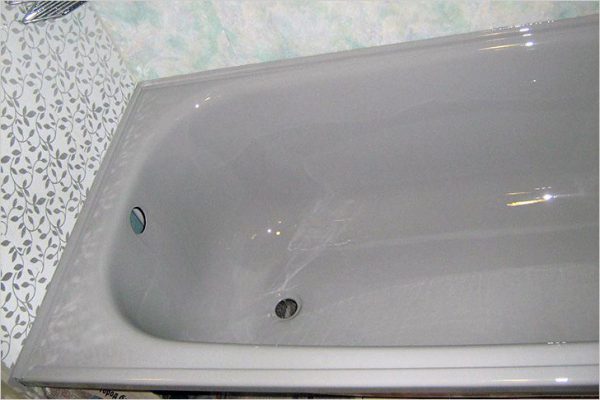 Restoring enamel on an old bath is easier than buying and installing a new one.