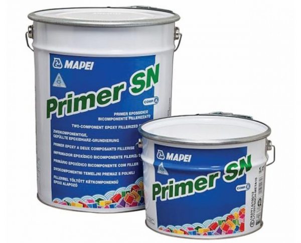 Primer SN Mapei Primer Epoxy Primer Bebas Dua Bahagian