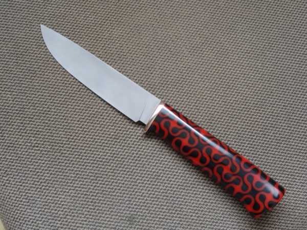 Epoxy knife handle