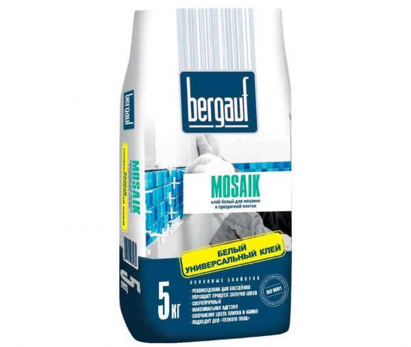 Glue for tiles and mosaics Bergauf Mosaik