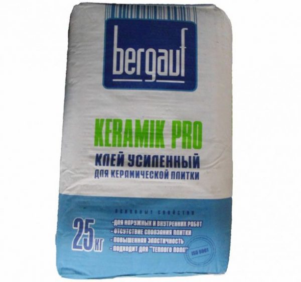 ผสมแห้ง Bergauf Keramik Pro