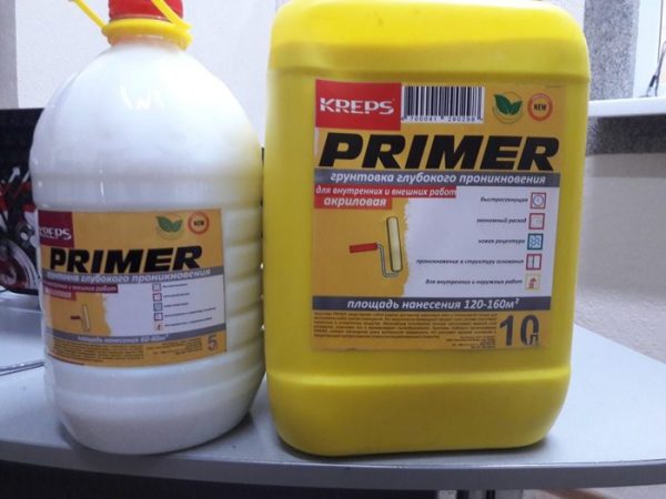 Kreps Primer สำหรับการเตรียมผนัง