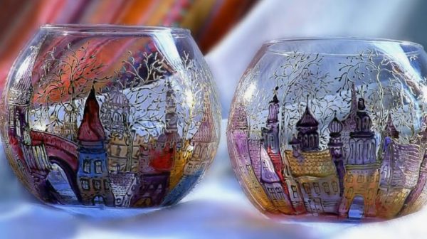 Glass drawings