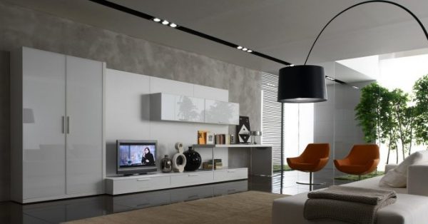 High tech living room