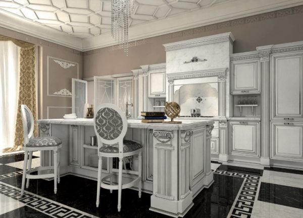 Empire style kitchen