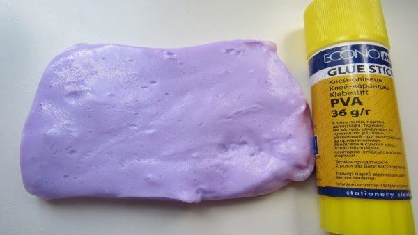 Glue stick slime