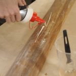 Veneer gluing