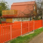 Orange fence