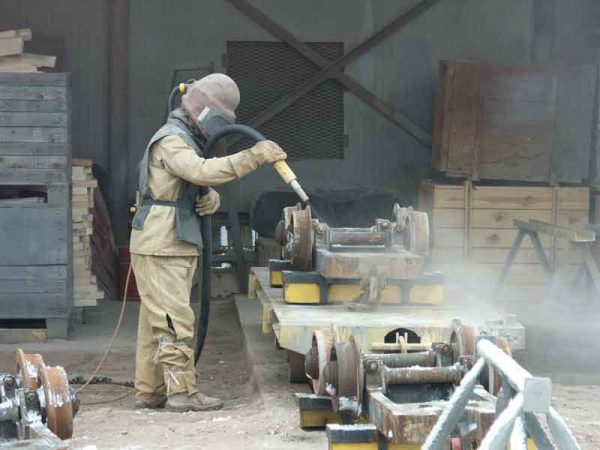 Sandblasting