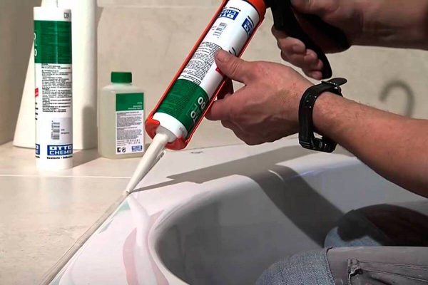 Sealant for a bathroom